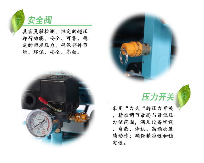 TW7502T进口主机静音无油空压机