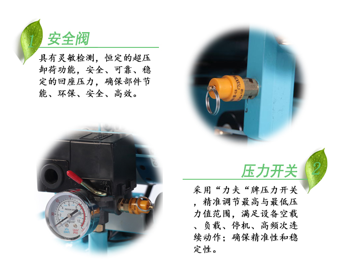 TW7503静音无油空压机